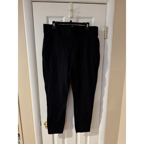 Spanx Stretch Jeggings Black Size 2X 17792 Slimming Basic Classic Back Pockets - Picture 2 of 7